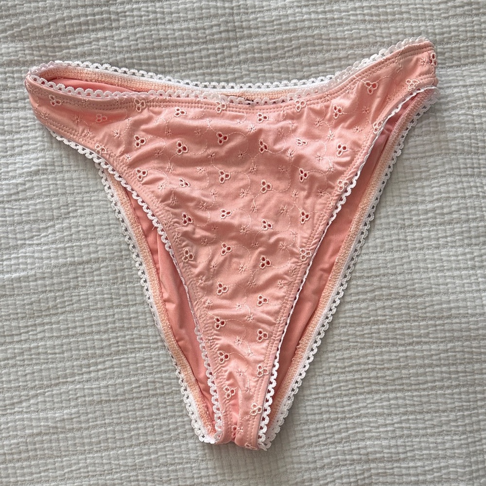Pink bikini bottoms